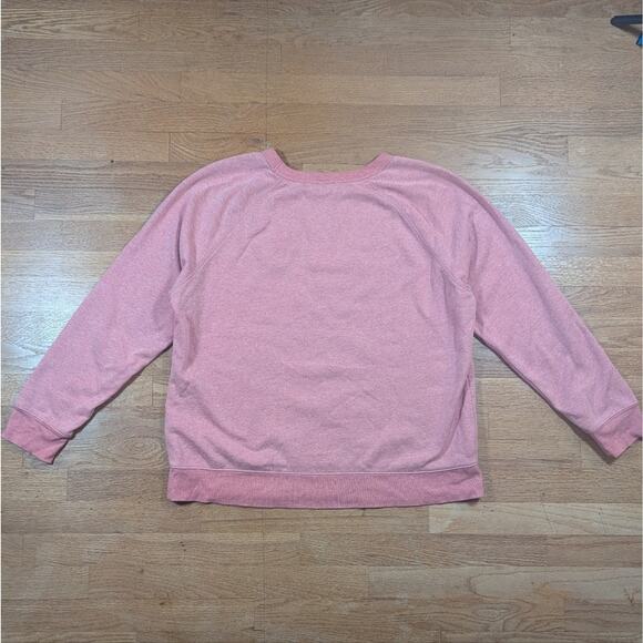 Old Navy Pink Heart Crewneck Sweatshirt XL - Picture 7 of 7